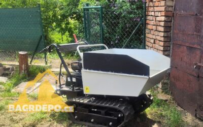 Jak využít minidumper při pracích okolo domu a zahrady