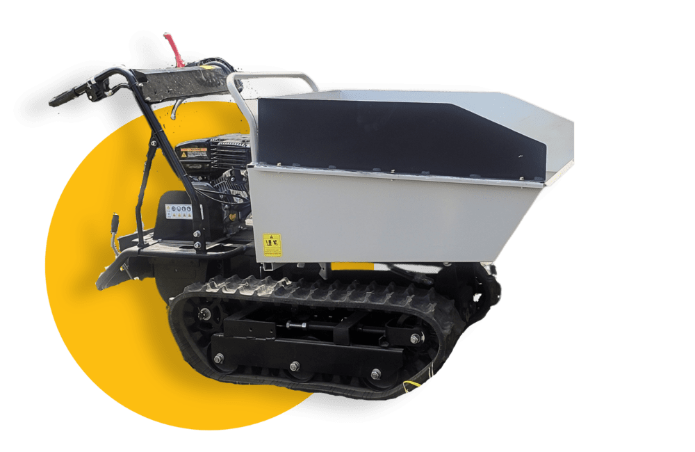 Pronájem dumperu - pásového motorového kolečka. BAGRDEPO Dobré pole u Mikulova, Břeclav, Hodonín,